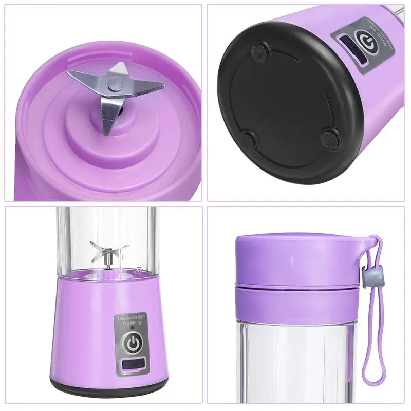 USB Rechargeable Juicer Blender 6 Blades