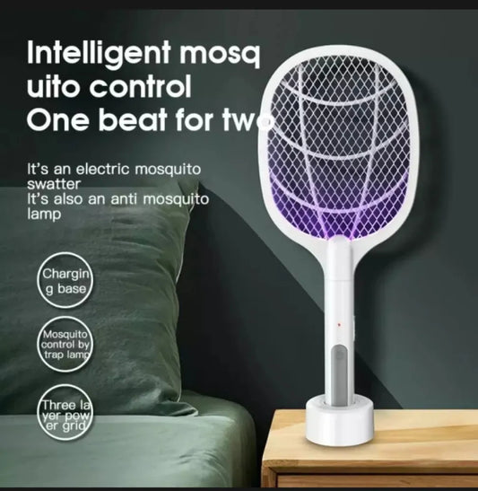 2 In 1 Electric Mosquito Killer With UV Light LED Lamp